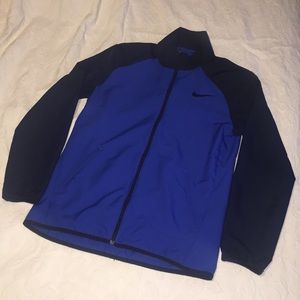 SOLD!!!! Nike Dri Fit Light Jacket Blue & Black